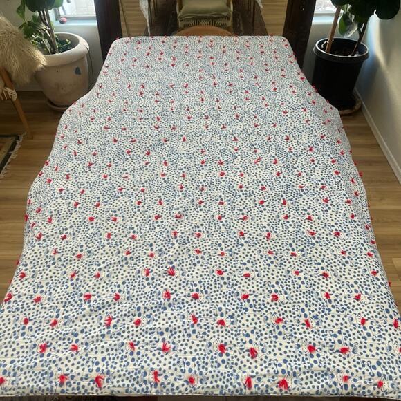 Unbranded Other - Handmade Reversible Bedspread 86 x 96 Colorful Animal Print
